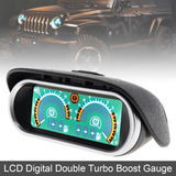 12v/24v Lcd Medidor De Corrida Digital Display Turbo Boost G