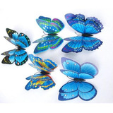 12x 3d Borboleta Parede Adesivo Geladeira Imã Decoração Da S