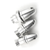 12x Spinner / Adaptador Helice Alumínio Motor Eixo 3,17mm