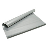 12x Folhas Teflon Prata Forno Biscoito Salgados 60x40 Silver