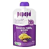 12x Papinha Papapá Orgânica Banana Mirtilo Quinoa 100g