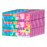 12x Pasta De Dente Infantil Flúor Peppa Pig 50g Dentalclean