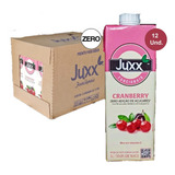 12x Suco De Cranberry Zero Juxx 1 Litro