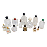 13 Lindos E Raros Frascos De Perfumes Antigos Vazios Coleção