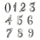 13 Numeros E Letras De 10cm
