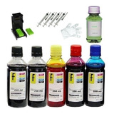1350ml Kit Tinta Recarga Cartucho Impressora Hp Compatível 