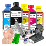 1350ml Kit Tinta Recarga Cartuchos Impressora Hp 664 122 662
