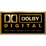 13618- Placa Decorativa Som Música Dolby