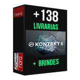 +138 Livrarias Para Kontakt + Brinde Timbres Samples Vst