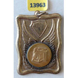 13963 Rara Medalha De Fotografia Déc 70 Metal Dourado