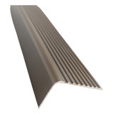 14 Cantoneira Alumínio Degrau Escada 120cm Cor Bronze