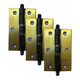 14 Kits C 3 Dobradiças Porta Janela Madeira 3 1 2 Solufer