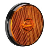 14 Lanterna Lateral Carreta Randon Ambar Led sem Suporte 