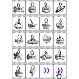 14 Plaquinhas De Identificação Gravadas C 14 Coleira