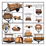 14 Projetos Para Construir Carretinhas De Reboques 
