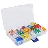 140 Peças Sortimento De Fusíveis De Lâmina De Carro Lâmina De Zinco Lâmina De Açougueiro 2 40a Kit De Fusíveis Mini Peça De Seguro Tipo De Inserção Conjunto Em Miniatura Fusíveis