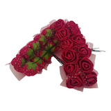 144 Mini Rosas De Eva Original Legítima Escolha As Cores