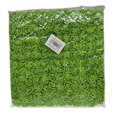 144 Mini Rosas Flores Rosinha Artificial Eva Cetim Decoração