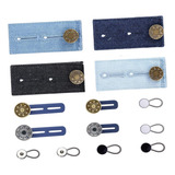14pcs Extensor De Cintura Prático Sem Costura Jeans