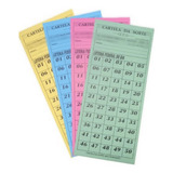 15 Cartela Rif Rf 25 50 100 200 Nomes Numeros Colorido Bingo