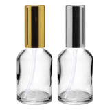 15 Frascos Vidro 60ml Tarô Válvula Spray Super Luxo