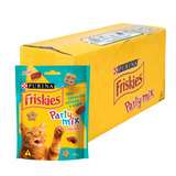 15 Friskies Party Mix Sabor Camarão, Salmão E Atum 40g Gatos