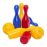 15 Jogo De Boliche Infantil 6 Pinos E 2 Bolas - Cardoso Toys