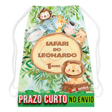 15 Mochilinhas Lembrancinhas Personalizadas Safari Baby
