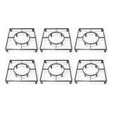 15 Pézinho Vaso Chão Planta 24cm Suporte Quadrado No Atacado