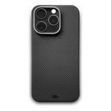 15 Pro Max Promax Capa Carbono Kevlar Fina Premium Camera Al
