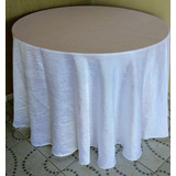 15 Toalhas De Mesa Em Cetim Cristal Amassadinho 2,80 M Festa