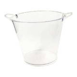 15 Unidades Balde De Gelo Acrílico Cristal 5 Litros