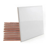 15 Azulejos 15x15cm Brancos Brilhante Eliane Não Sublimáveis