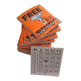 15 Blocos Cartelas Jogo Bingo Papel