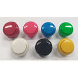 15 Botões 24 Mm Importados Paralelo Sanwa Fliperama Arcade