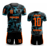 15 Camisas Short Futebol Personalizado Equipe