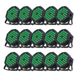 15 Canhão Refletor Led Par 64 Rgb Triled 36 Leds 3w Dmx