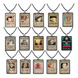 15 Colares One Piece Procurado Coleção