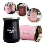 15 Cuia Mate Chimarrão Personalizada Tipo Stanley Nome Logo