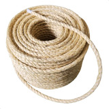 15 Metros Corda Sisal 8mm Artesanato Arranhador Gato Decoraç