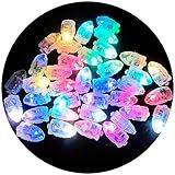 15 Mini Led Sem Fio Kit Enfeites Para Decorar Festas Balão Bexiga Muda De Cor E Pisca RGB 
