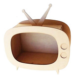 15 Mini Televisão 10cm Tv Retrô Antiga Mdf Vintage Genitori