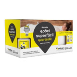 15 Rejunte Epóxi Super Fácil 1 Kg Cinza Platina Quartzolit 