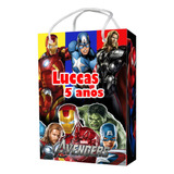 15 Sacolinhas Vingadores Avangers Tam G