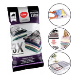 15 Sacos À Vácuo Organizador Protetor Roupa Viagem 50x60cm