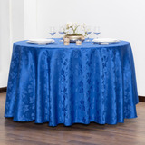 15 Toalhas De Mesa Jacquard Redonda 2 80m Diâmetro Atacado