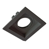 15 X Spot Embutir Quadrado Recuado Preto Mr11 Mini Dicroica