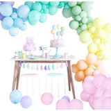 150 Balões Candy Colors Pastel 7/ 10 Polegadas