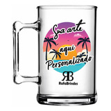 150 Canecas De Chopp Acrílicas Personalizadas 430ml