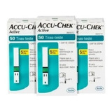 150 Fitas Accu-chek Active Controle De